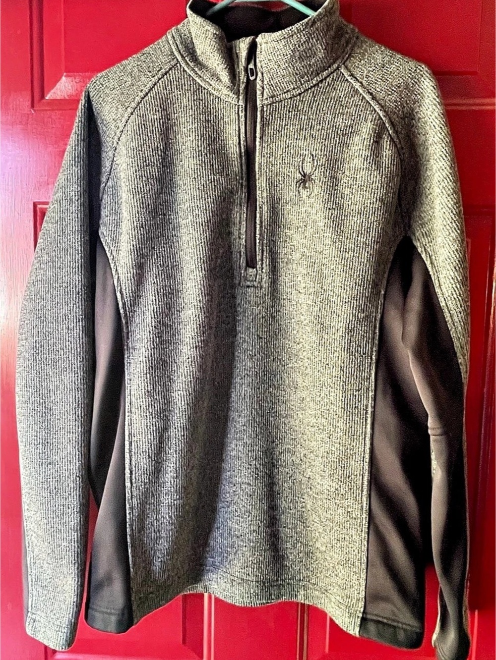 Spyder Outbound Half-Zip Fleece Pullover Gray